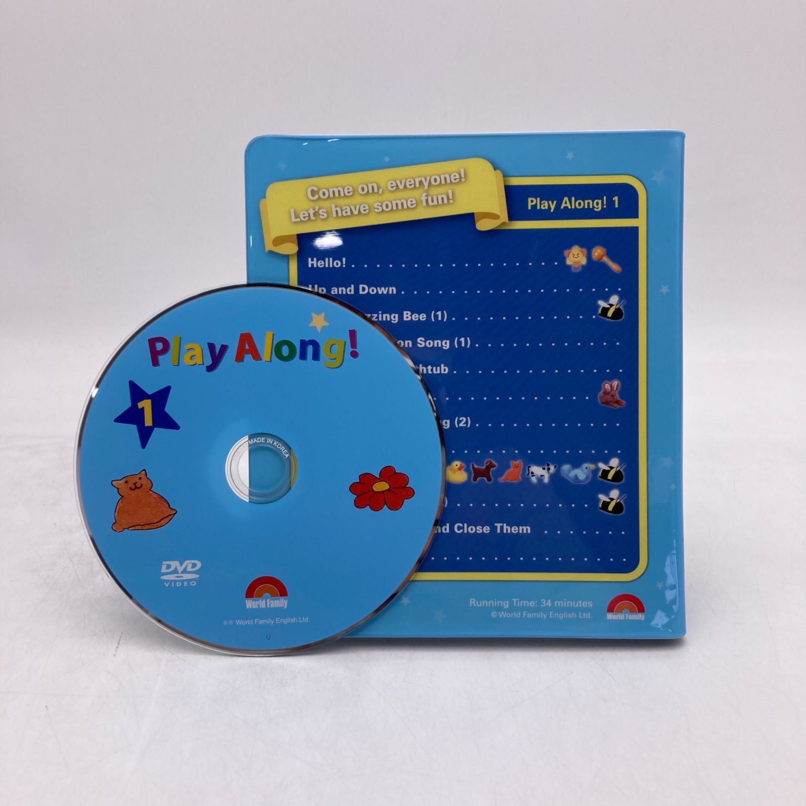 プレイアロング DVD おもちゃ付 ディズニー英語システム DWE 1007009