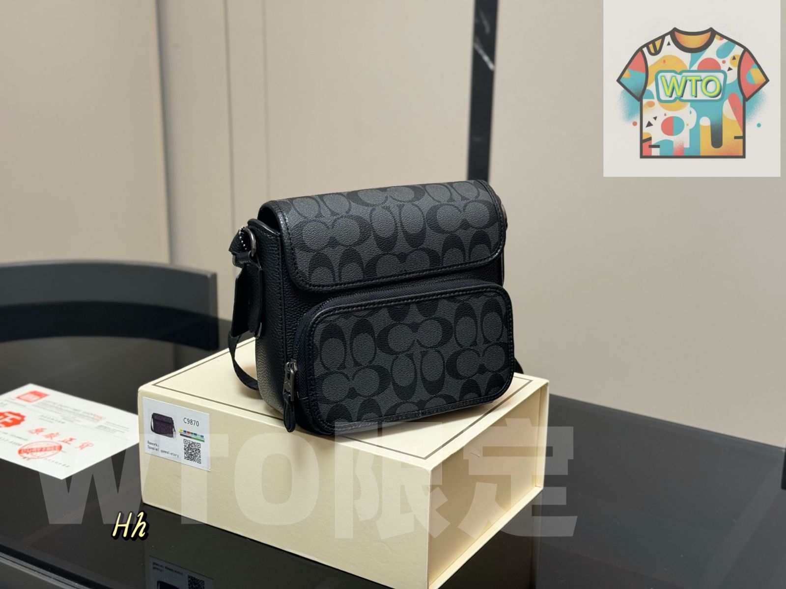 WTO通販 Coach コーチ メンズメールバッグシリーズ 台湾産牛皮を使用し品質が高い1-WTO輸入-JAV97