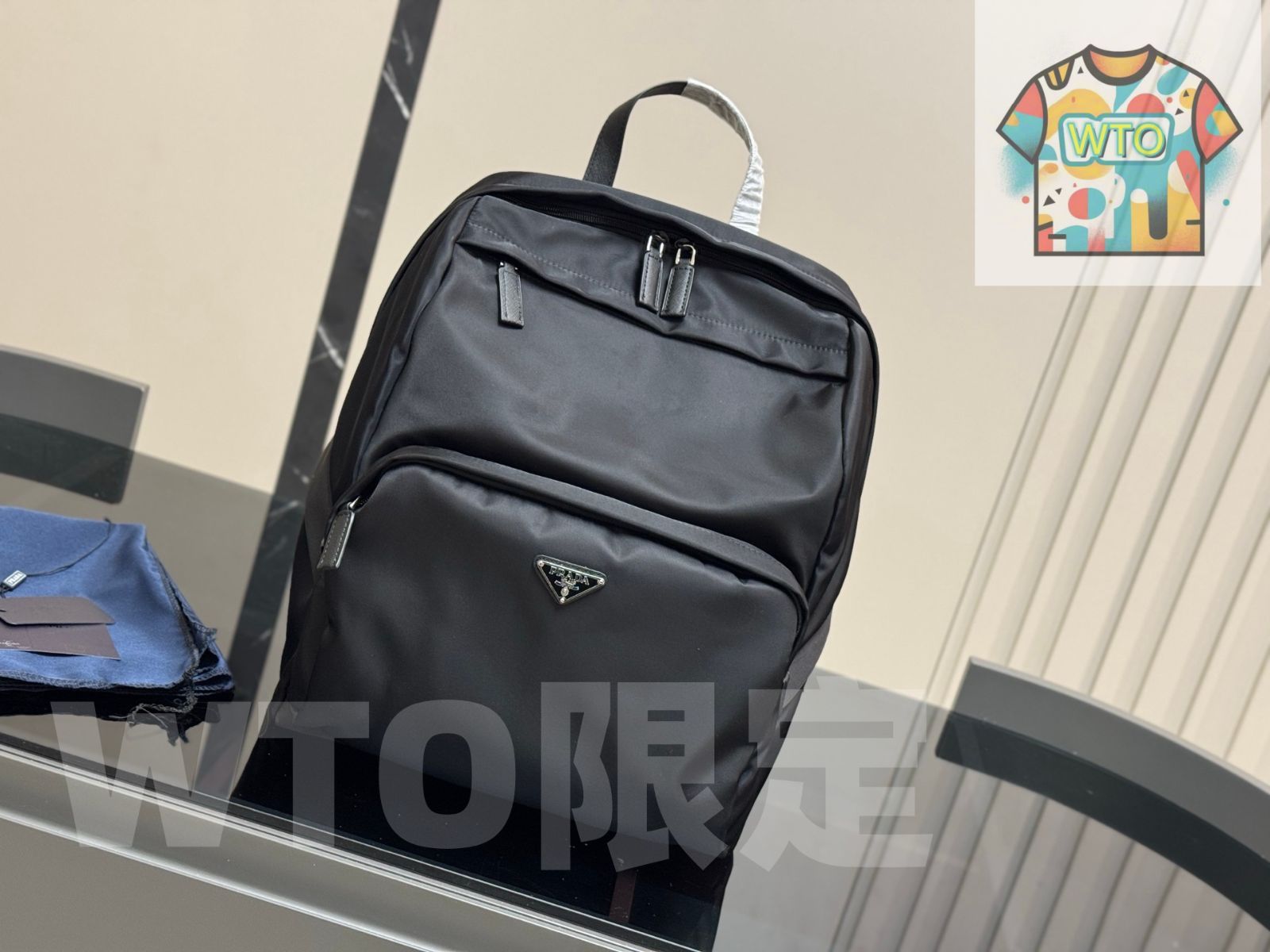 WTO通販 Prada プラダ ナイロンリュックサックシリーズ 軽防水で実用的1-WTO輸入-RYW05