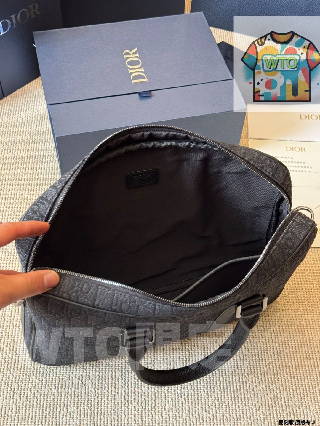 ブリーフケースシリーズ 提花布素材で触感が心地よい1-WTO輸入-XXU