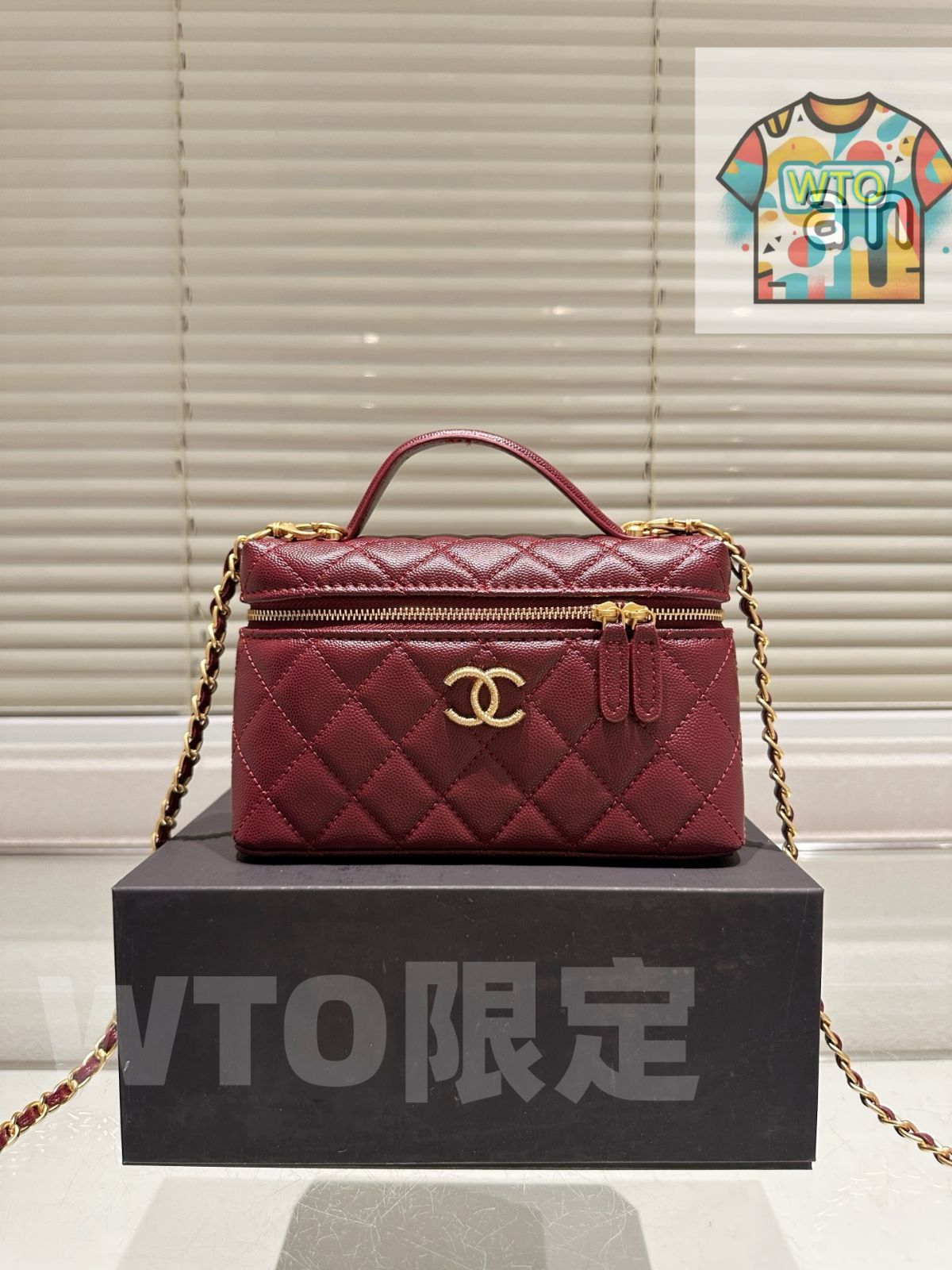 WTO通販 Chanel シャネル 25c ハンドルボックスバッグ 怠惰で気ままで 持ちやすい1-WTO輸入-MMQ71 GINKGOPHARMACY_COM