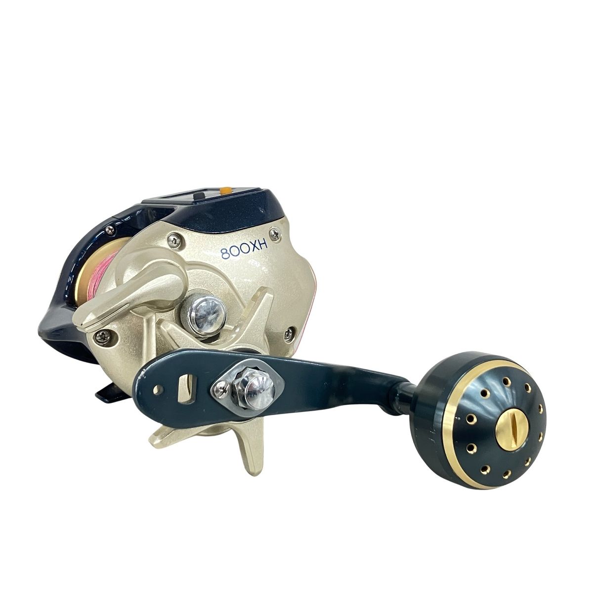 SHIMANO シマノ SC小船XH 800XH ハイギア 船用 両軸リール デジタルカウンター搭載 カーボンドラグ アルミノブ ジャンク K10614920