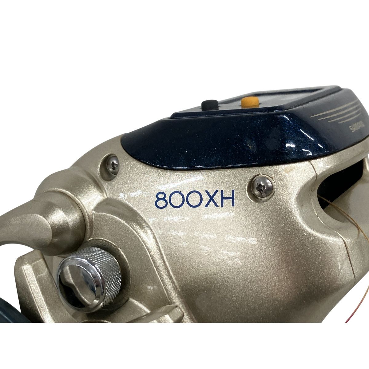 SHIMANO シマノ SC小船XH 800XH ハイギア 船用 両軸リール デジタルカウンター搭載 カーボンドラグ アルミノブ ジャンク K10614920