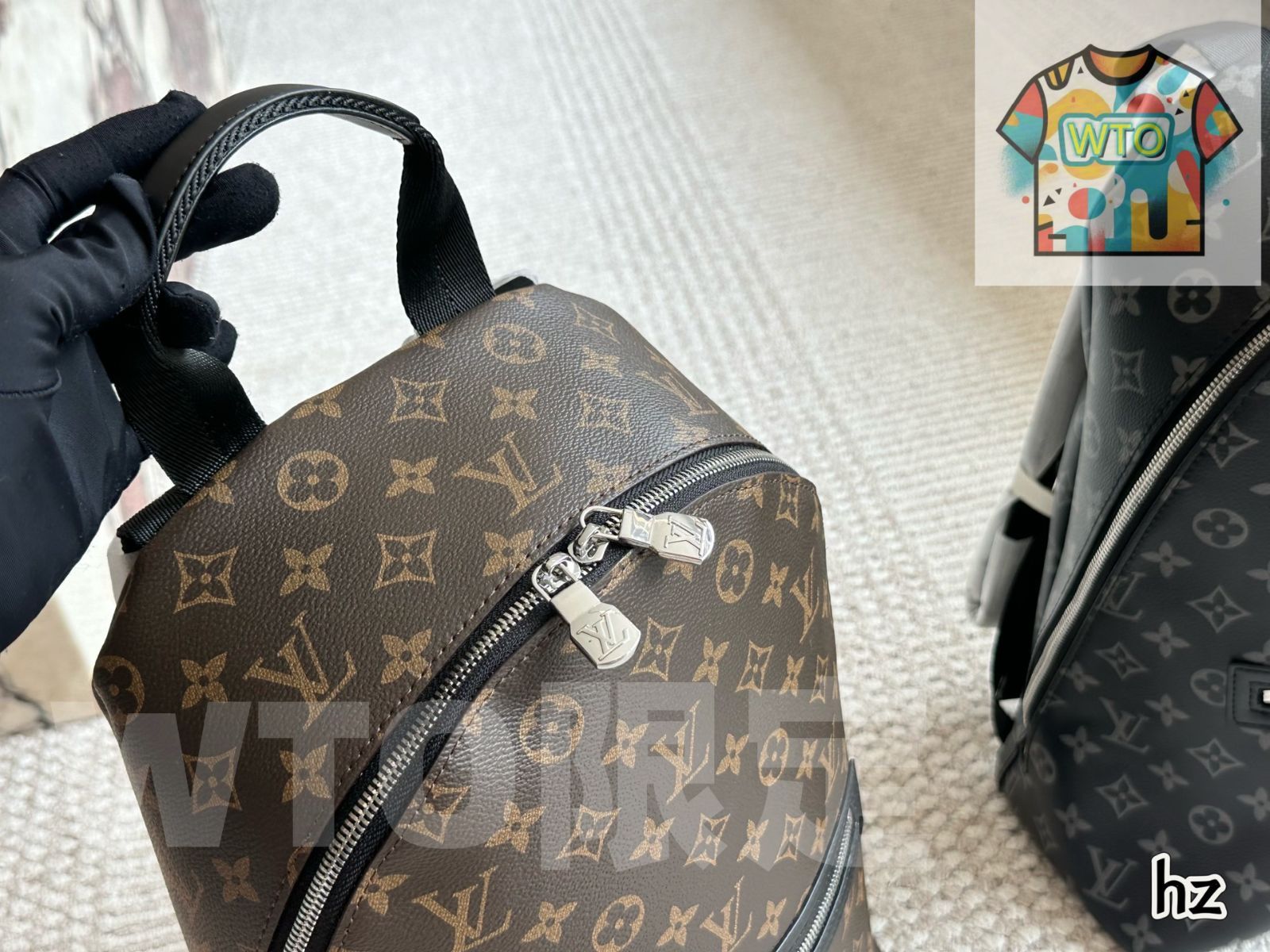 WTO通販 LV ルイ ヴィトン リュックサック 台湾製PVCを使用 高清な五金ロゴが特徴1-WTO輸入-KBP14