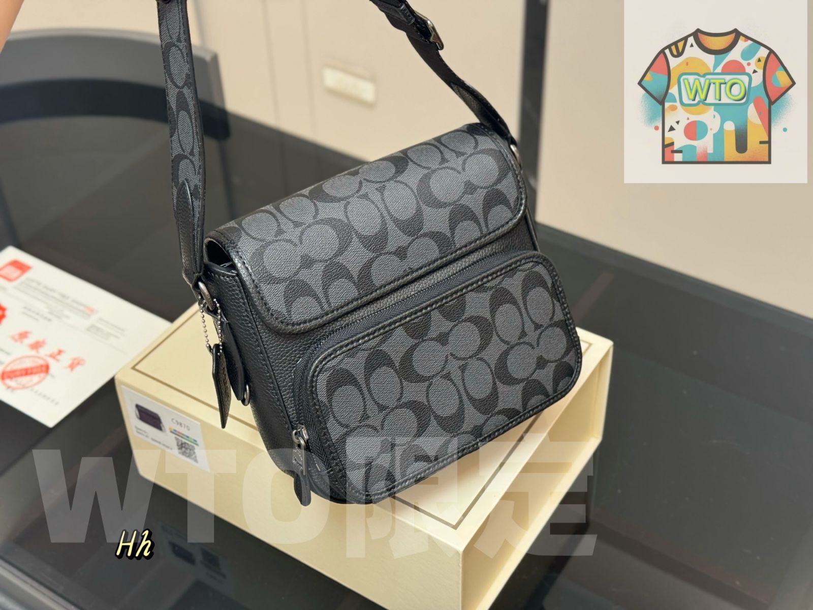  WTO通販 Coach コーチ メンズメールバッグシリーズ 台湾産牛皮を使用し品質が高い1-WTO輸入-JAV 97 ハンドバッグ バッグ