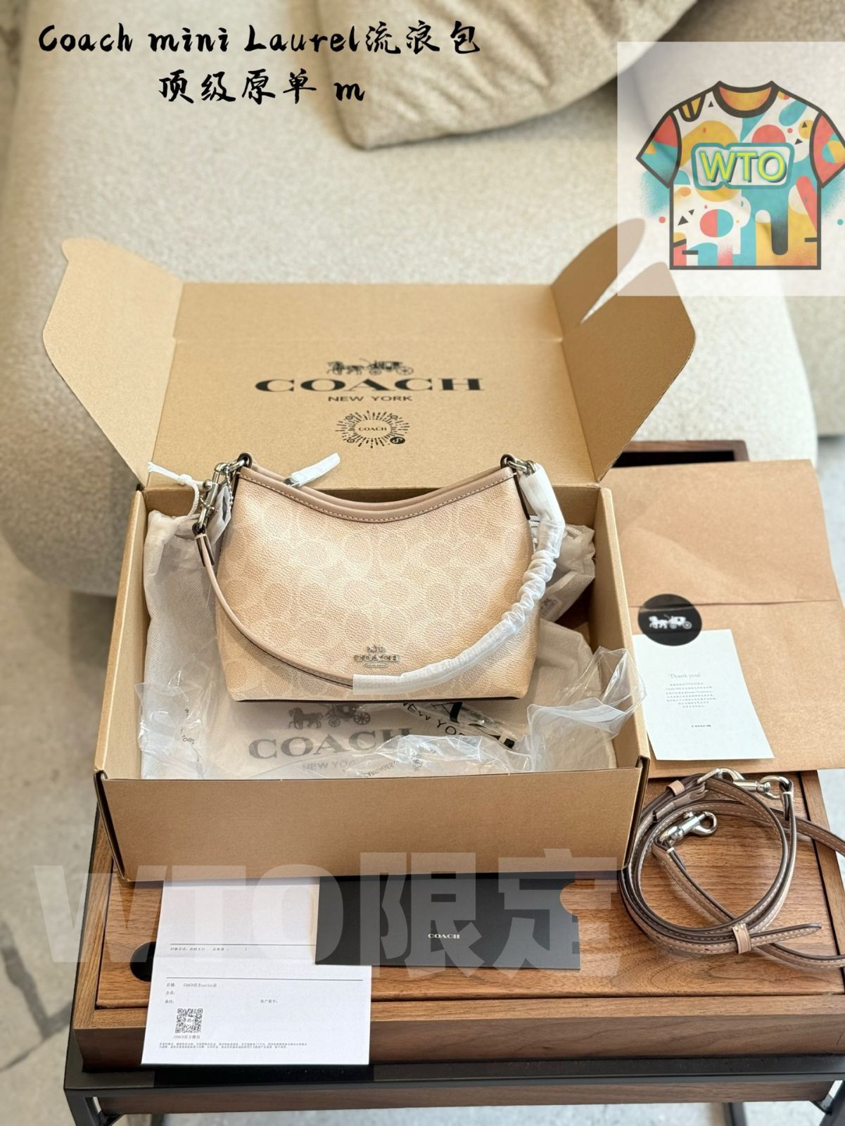 WTO通販 Coach コーチ ミニローバーバッグシリーズ 可愛らしさが際立つ1-WTO輸入-RQT 62