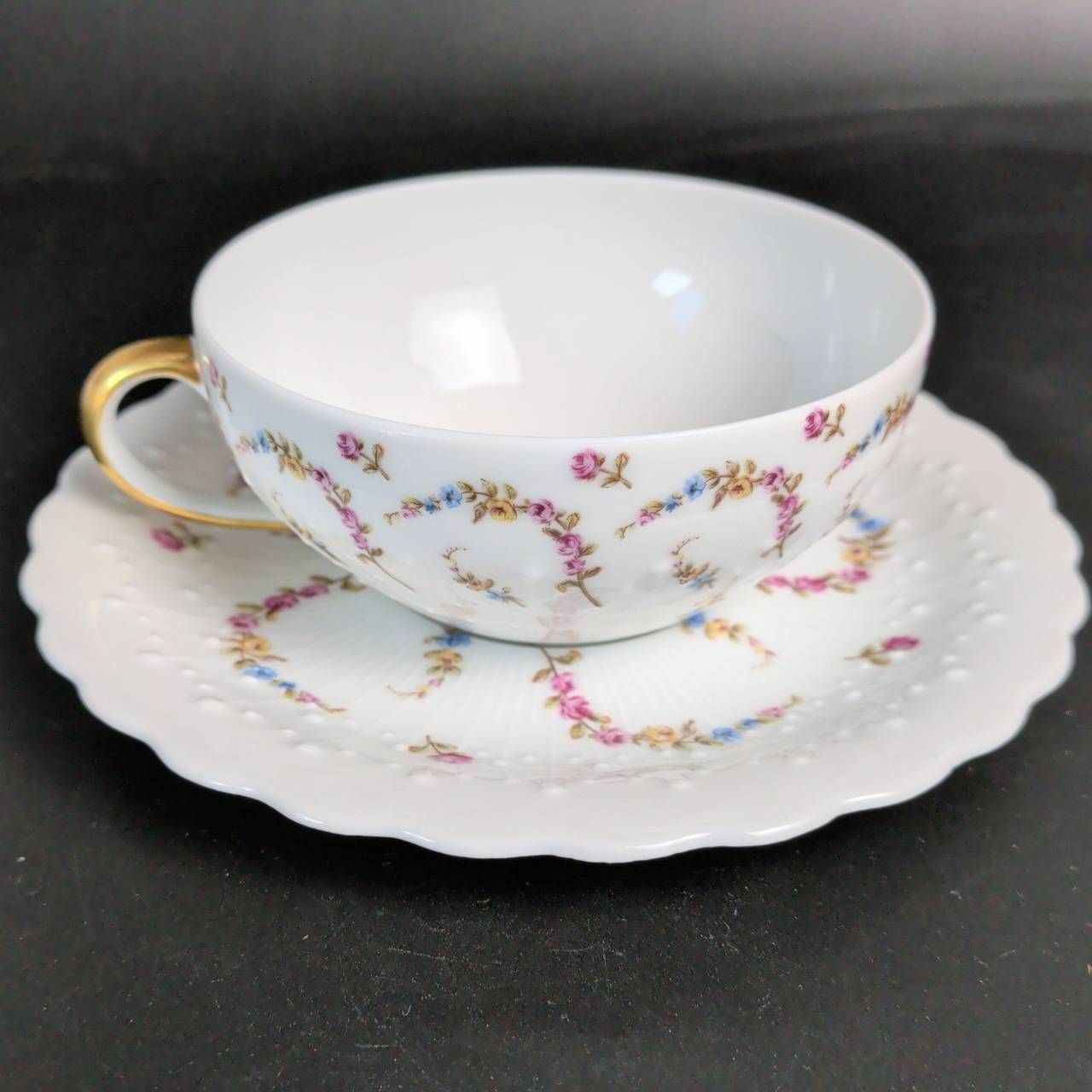 リモージュ ジョルジュ・ボワイエ バルカローレ カップ＆ソーサ― 6客