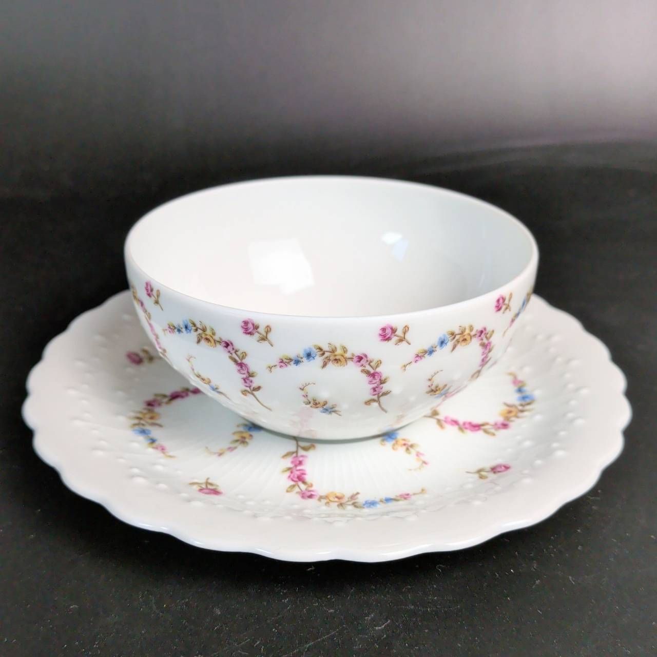 リモージュ　ジョルジュボワイエ　大皿 27cm 6枚セット リモージュ ジョルジュ・ボワイエ プレート/ソーサー/6枚セット - メルカリ