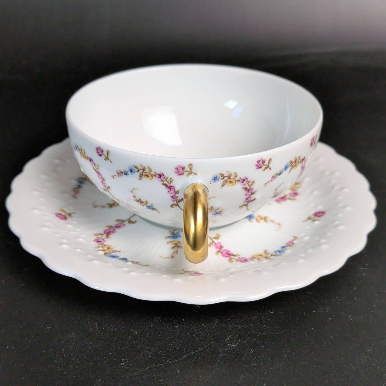 リモージュ ジョルジュ・ボワイエ バルカローレ カップ＆ソーサ― 6客