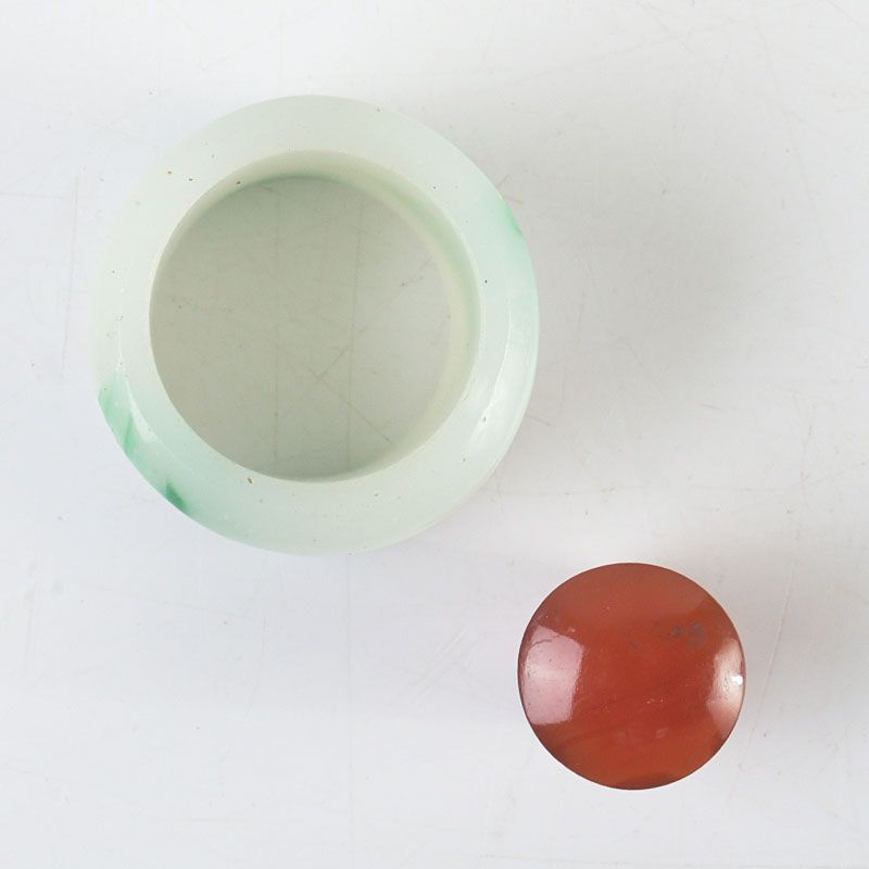 中国 玉石翡翠玉板指 山珊瑚緒締玉など 10点まとめて C S252 - メルカリ