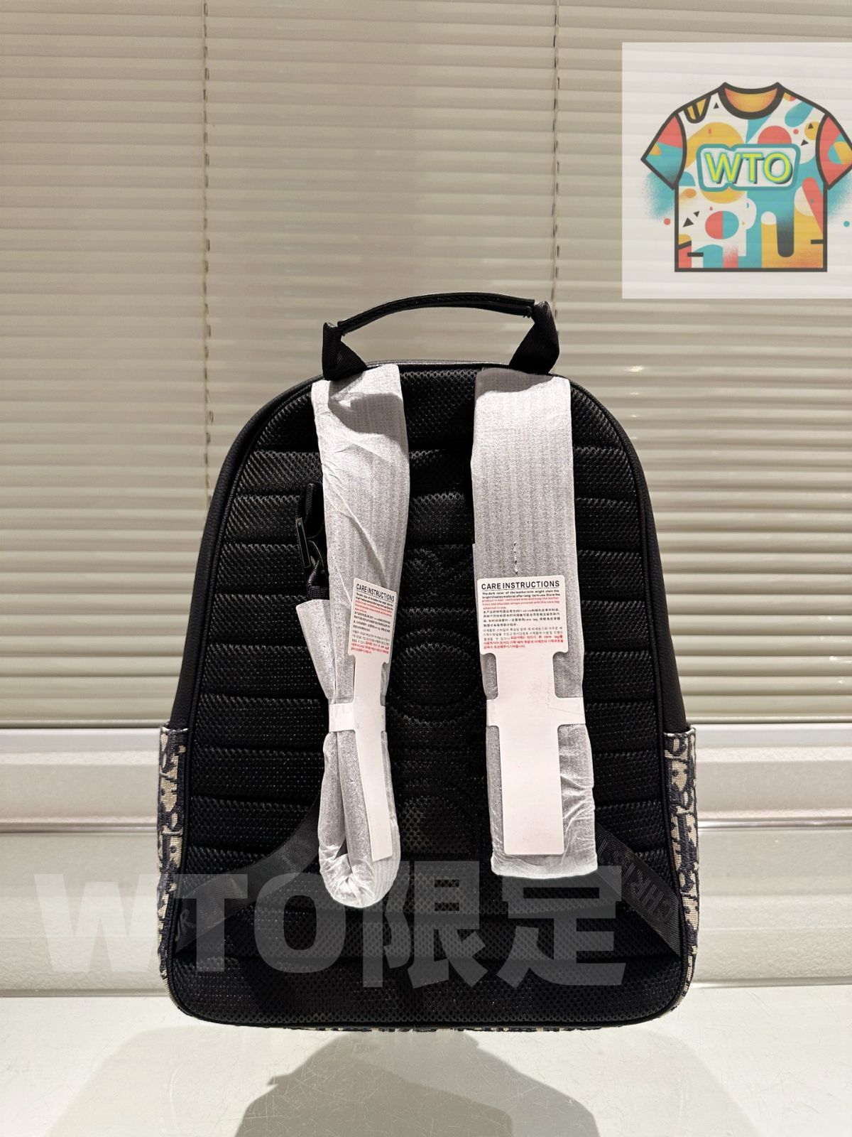 WTO通販 DIOR ディオール ウィンターシリーズ オブリーク柄刺繍のリュックサック1-WTO輸入-HGT69