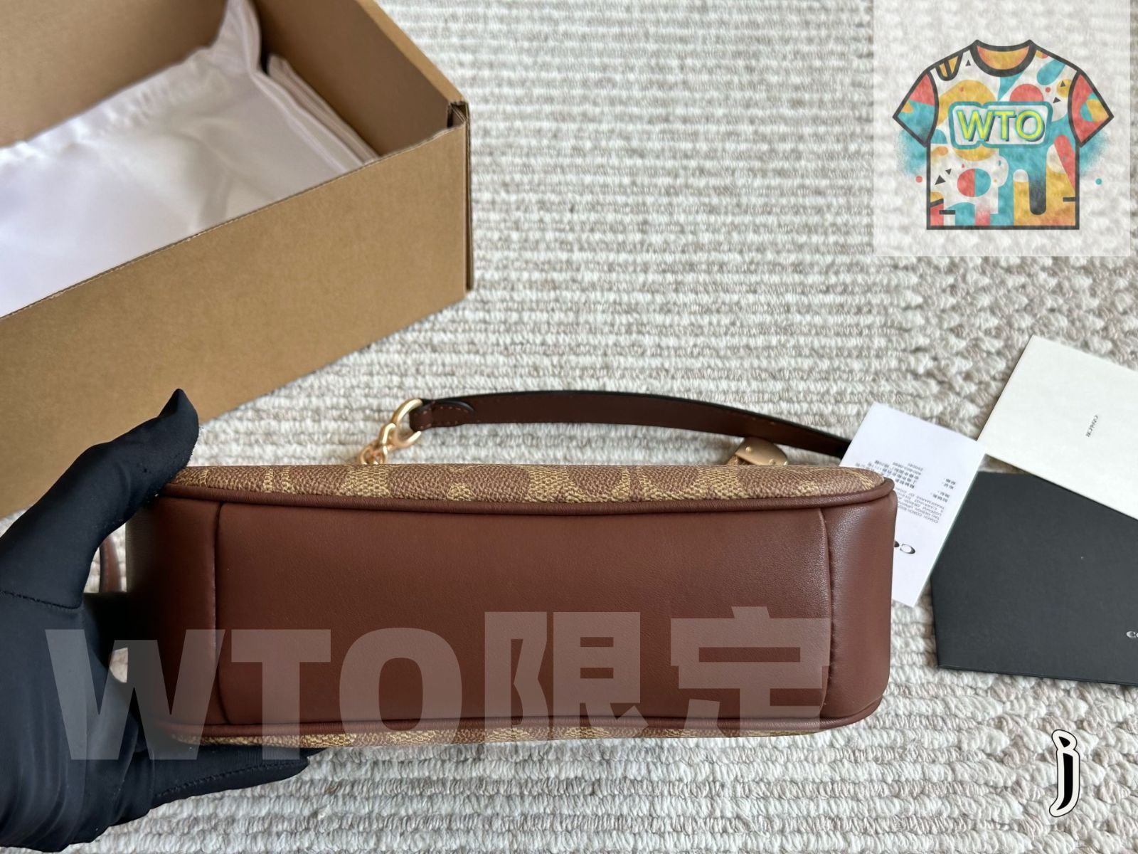  WTO通販 Coach コーチ テリーアームバッグシリーズ 五金が再度アップグレードされた1-WTO輸入-QPP 97 ハンドバッグ バッグ