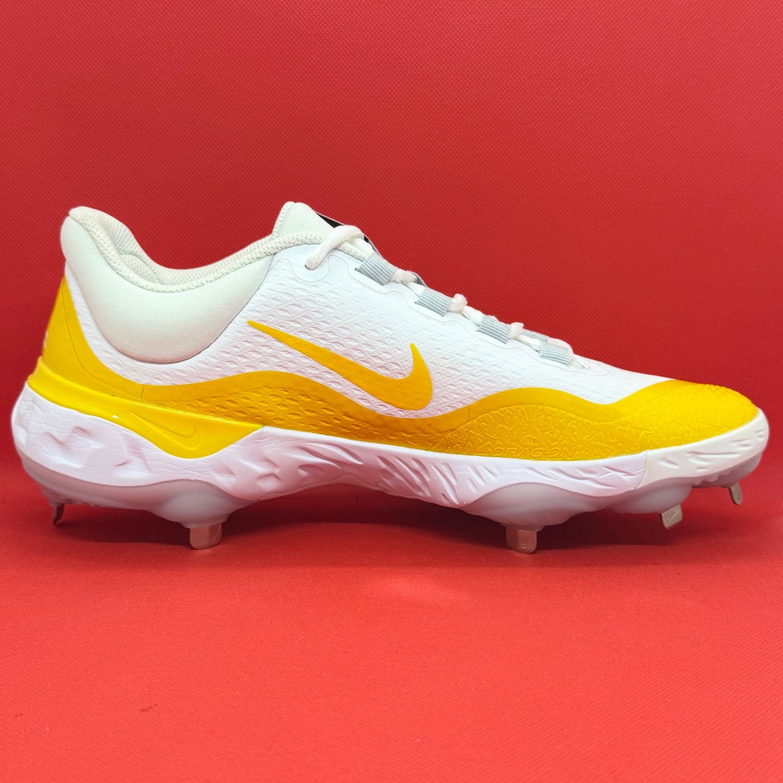 ナイキ 野球スパイク アルファハラチエリート4 ホワイト×イエロー