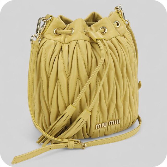 ミュウミュウ MIUMIU バッグ レディース 5 BE 014 マテラッセ