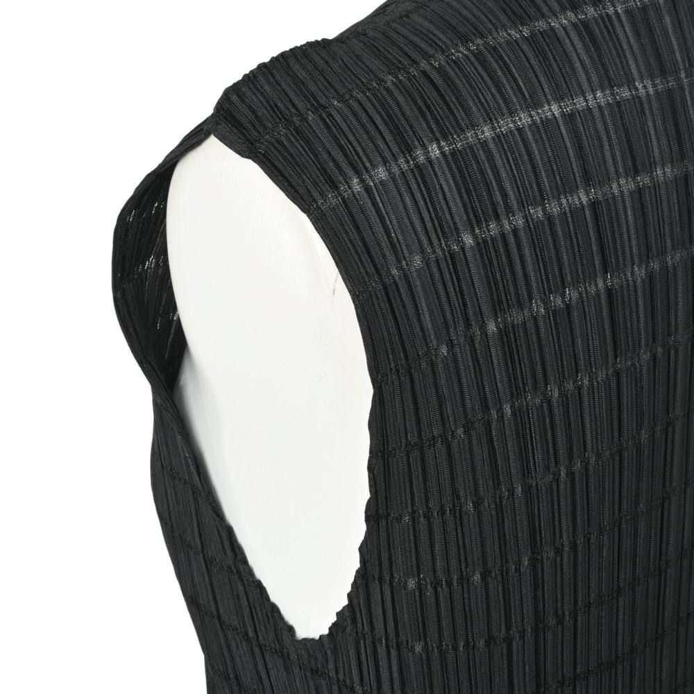 アイテム入荷！ PLEATS PLEASE PP43-JK521 ノースリーブ トップス ファッション好き