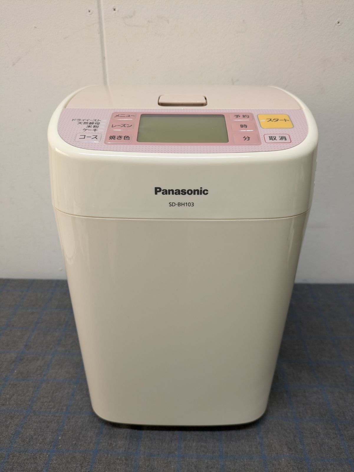 Panasonic／パナソニック ホームベーカリー 一斤タイプ SD-BH103-P