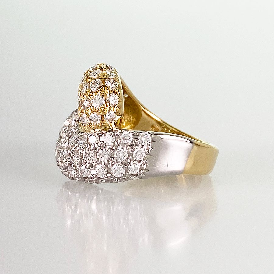 タサキ TASAKI K 18 YG 10号 50 リング sst