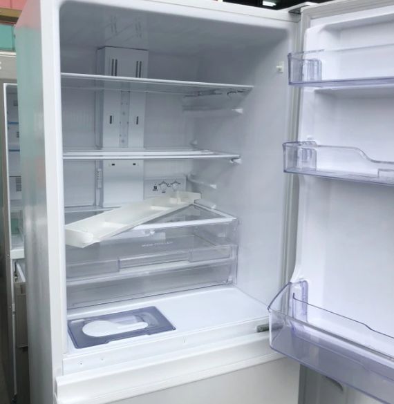 25-2538【中古】三菱 330L 冷凍冷蔵庫 MR-C33G-W1 2022年製 MITSUBISHI