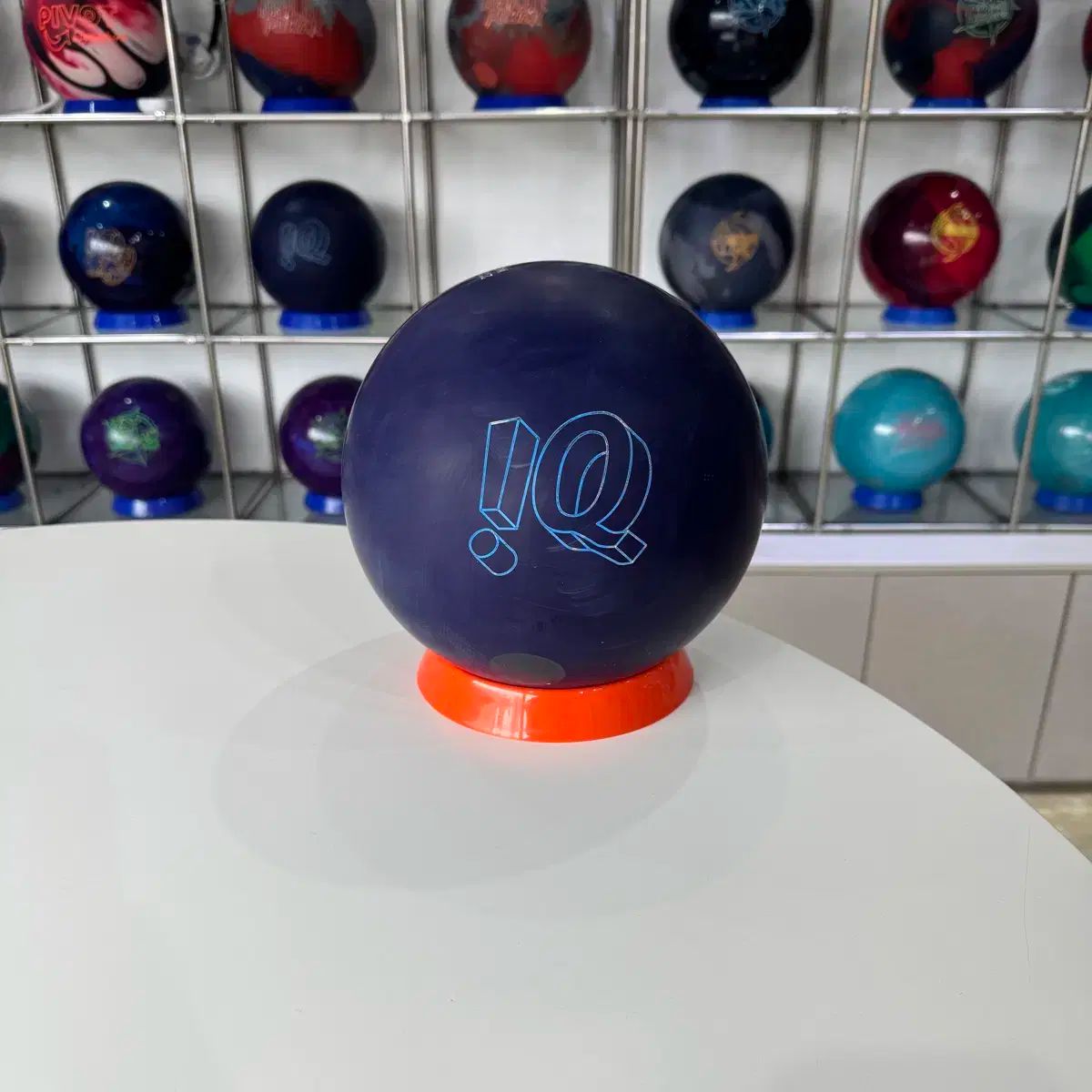アイキューナノパープル ボーリングボール メルカリshop取引では対象外リース S.K.I.L.L 加工