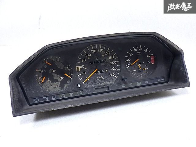 メルセデスベンツ W124 純正メータークラスター メルセデスベンツ W124 純正メータークラスター Yahoo!オークション