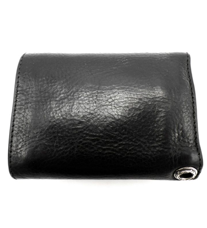 クロムハーツ 3FOLD　3フォールド クロスボールボタンレザーウォレット財布 クロムハーツ CHROME HEARTS 【 3FOLD 】 3フォールド クロスボール