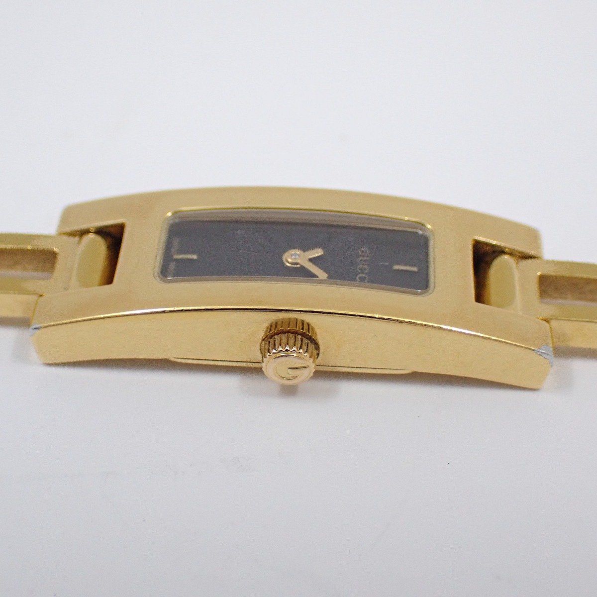 グッチ 3900L ブレスウォッチ クォーツ レディース 腕時計 ゴールドGP