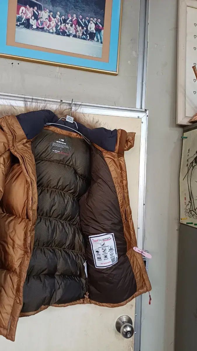 アイダー メンズ外ファーパーカ100サイズ