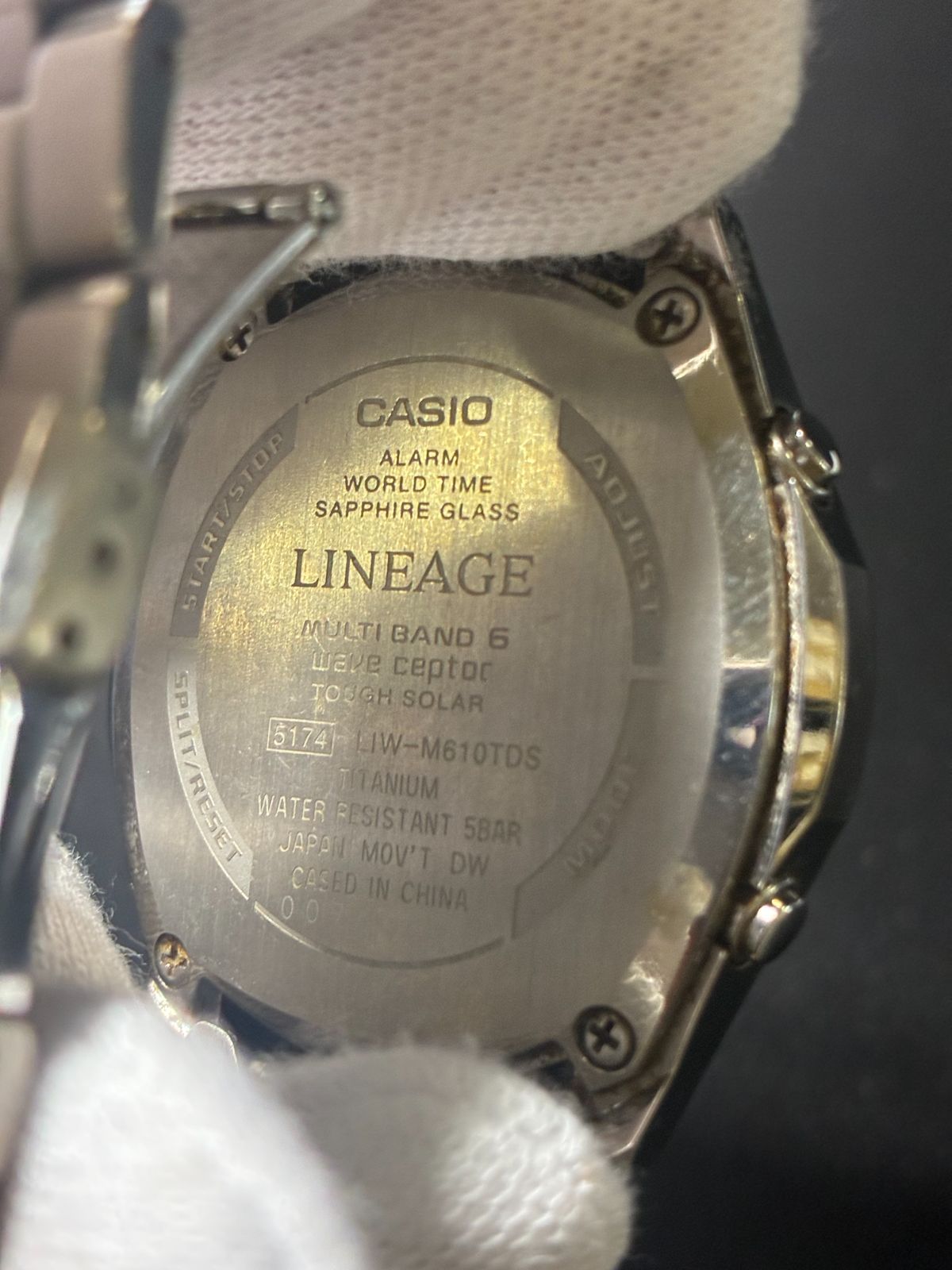  カシオ ソーラー 時計 稼動 腕時計(アナログ) 時計