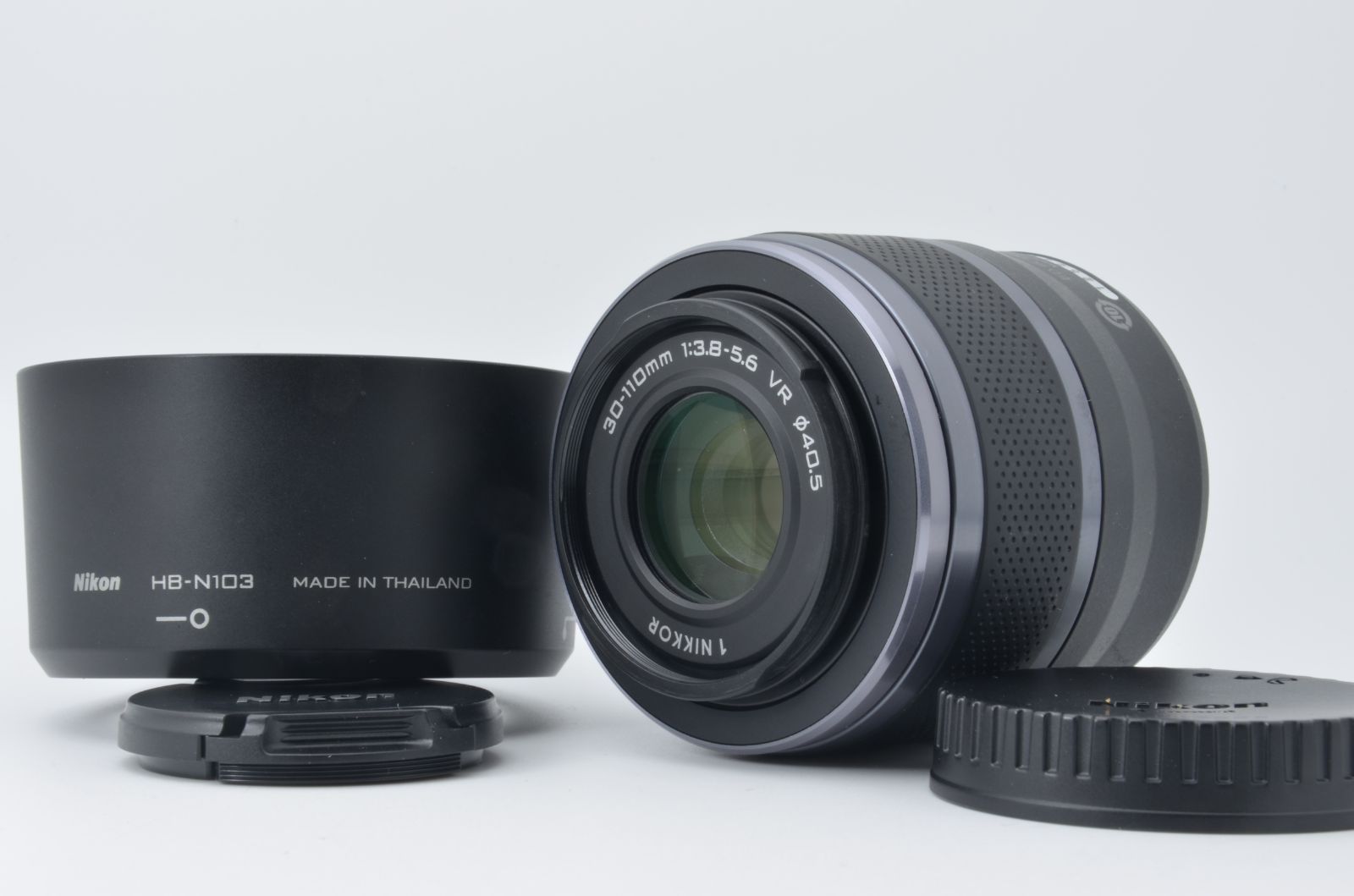 上品 ニコン NIKON 1 NIKKOR 30-110mm F3.8-5.6 VR ブラック L3396 55