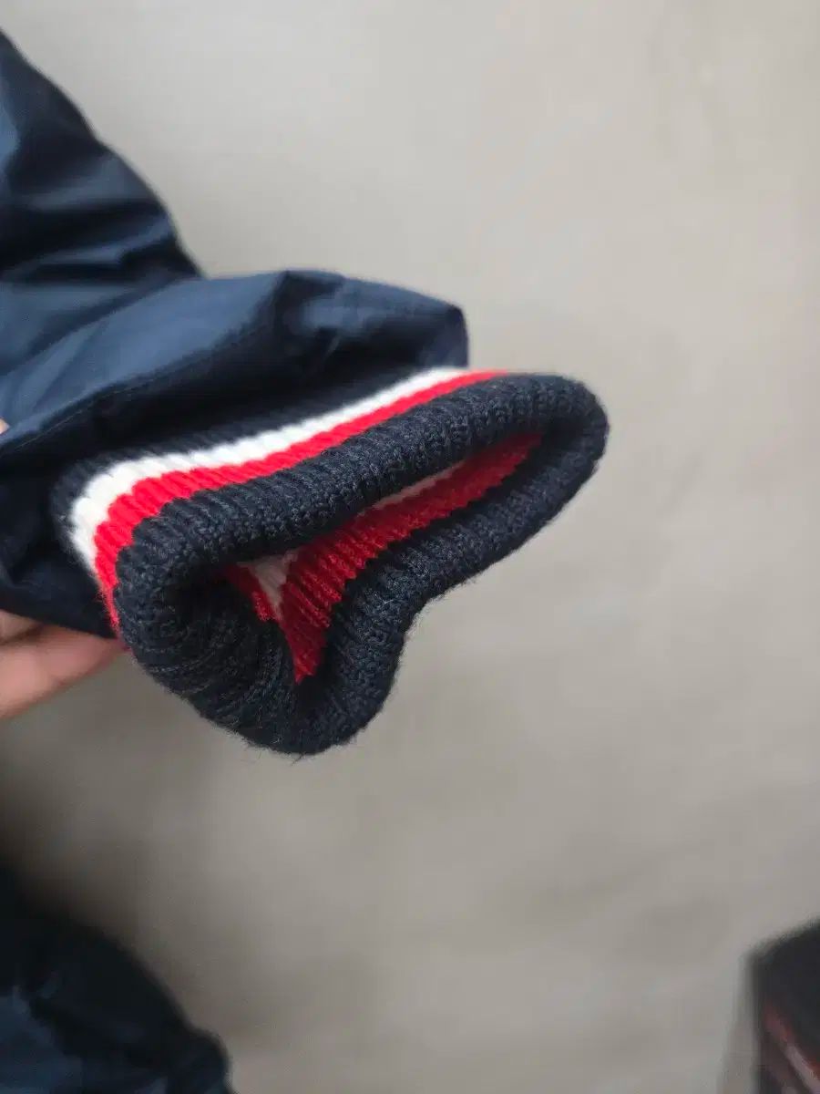 タミーヒルフィガー ネイビー ダウン アウター