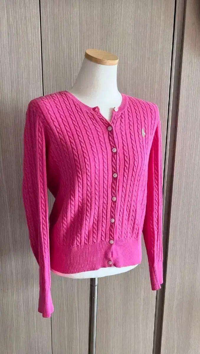 100％品質保証！ ポロラルフローレン ケーブルニット カーディガン 12 14 韓国 44 55