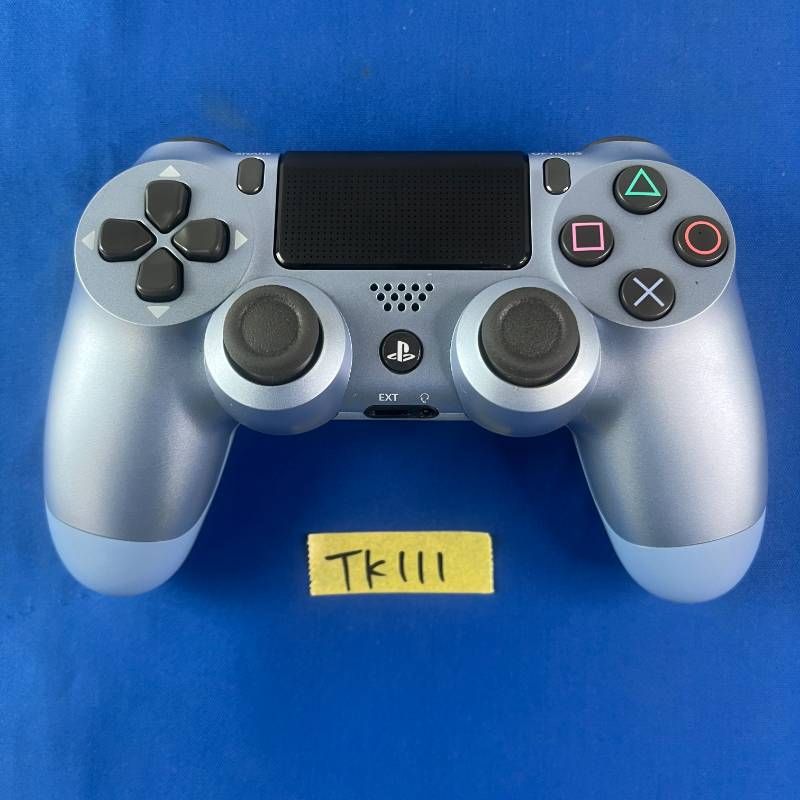 TK111 SONY デュアルショック4 チタンブルー ソニー PS4 プレステ4 playstation4 プレイステーション4 DUALSHOCK4 ワイヤレスコントローラ― ブルー 青 デザイン オリジナル オリジナルデザイン
