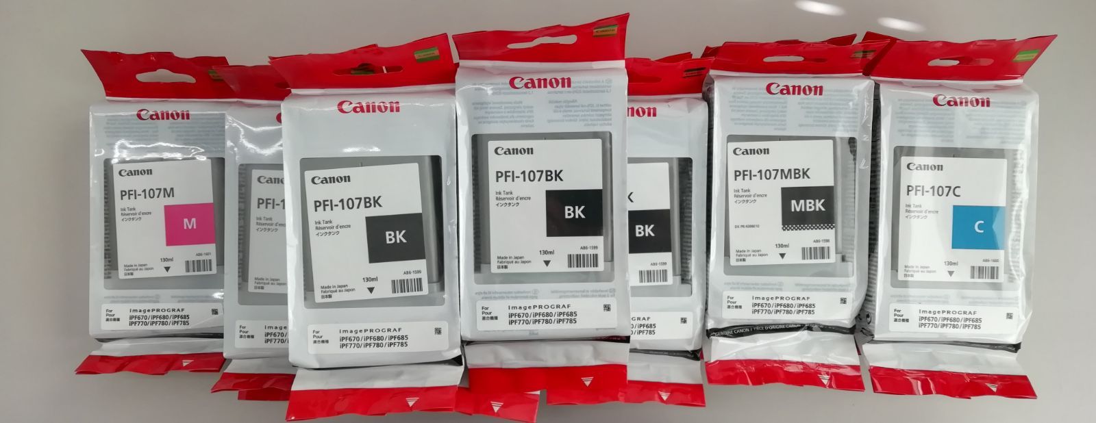 Canon PFI-107インクカートリッジセット13個セット