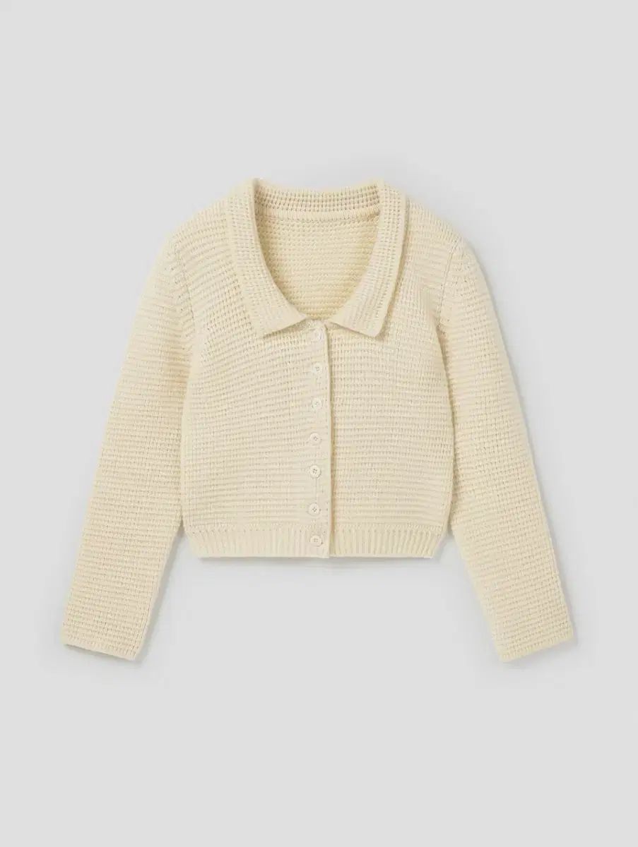 더히어 Scotland Wool Collar Cardigan
