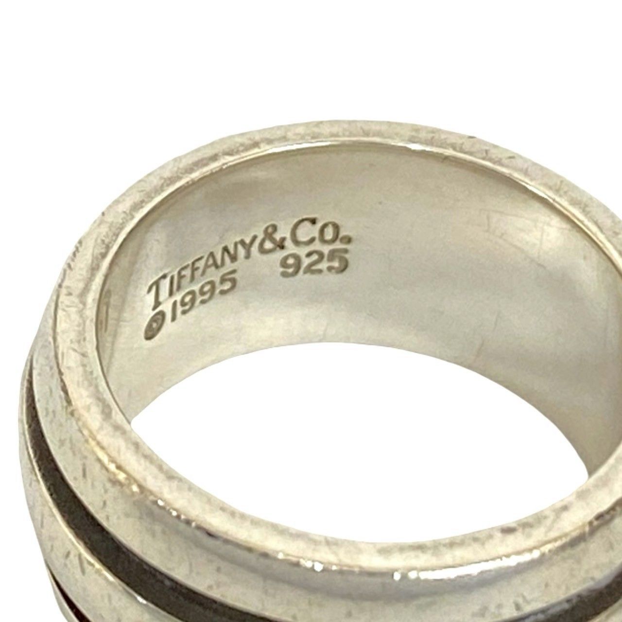 品 TIFFANY-Co. ティファニー アトラス グルーヴ シルバー925 リング 指輪 10号 レディース 19034