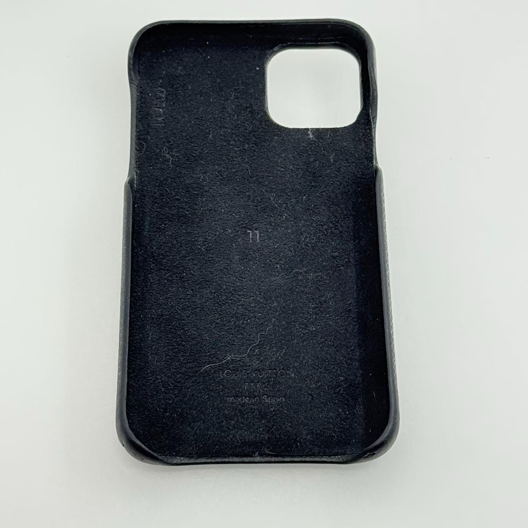 ルイヴィトン iPhone11 モノグラム 黒 スマホケース 083228 ルイヴィトン iPhone11 モノグラム 黒 スマホケース 083228 - メルカリ