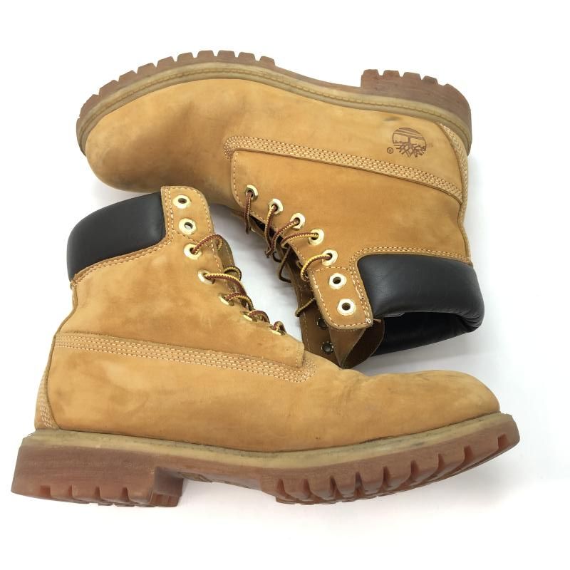  Timberland ウォータープルーフ ブーツ サイズ8 1 2 W 26 5相当 茶 ティンバーランド 91 その他 靴