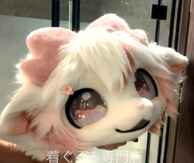 ドラゴン 犬 着ぐるみヘッド 全頭ヘッド ケモノ ファースーツ ぬいぐるみ コスプレ コスチューム kigurumi