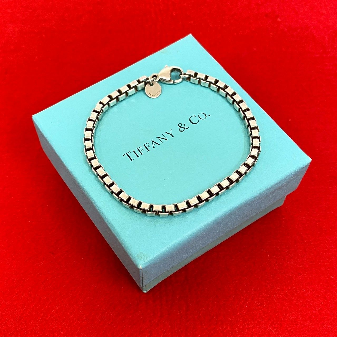 TIFFANY-Co. ティファニー ベネチアン ブレスレット シルバー925 バングル レディース シルバー 39817