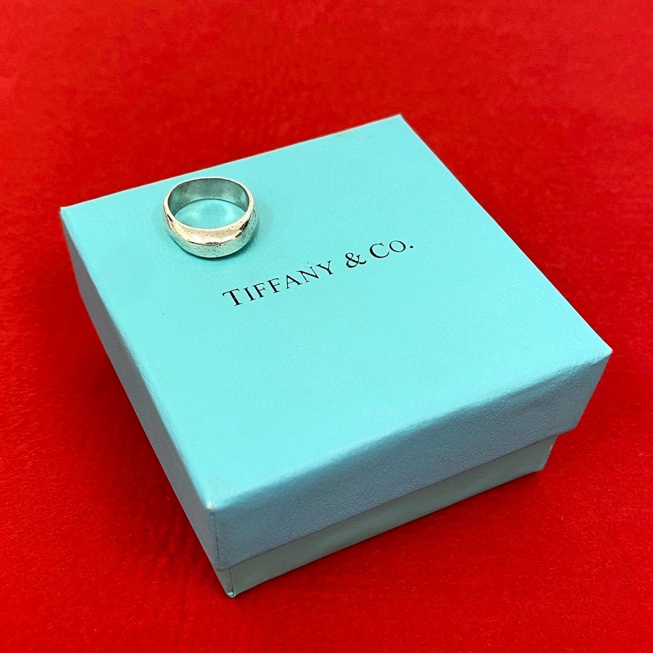 品 TIFFANY-Co. ティファニー ナイフエッジ シルバー925 指輪 6号 小物 レディース 34209