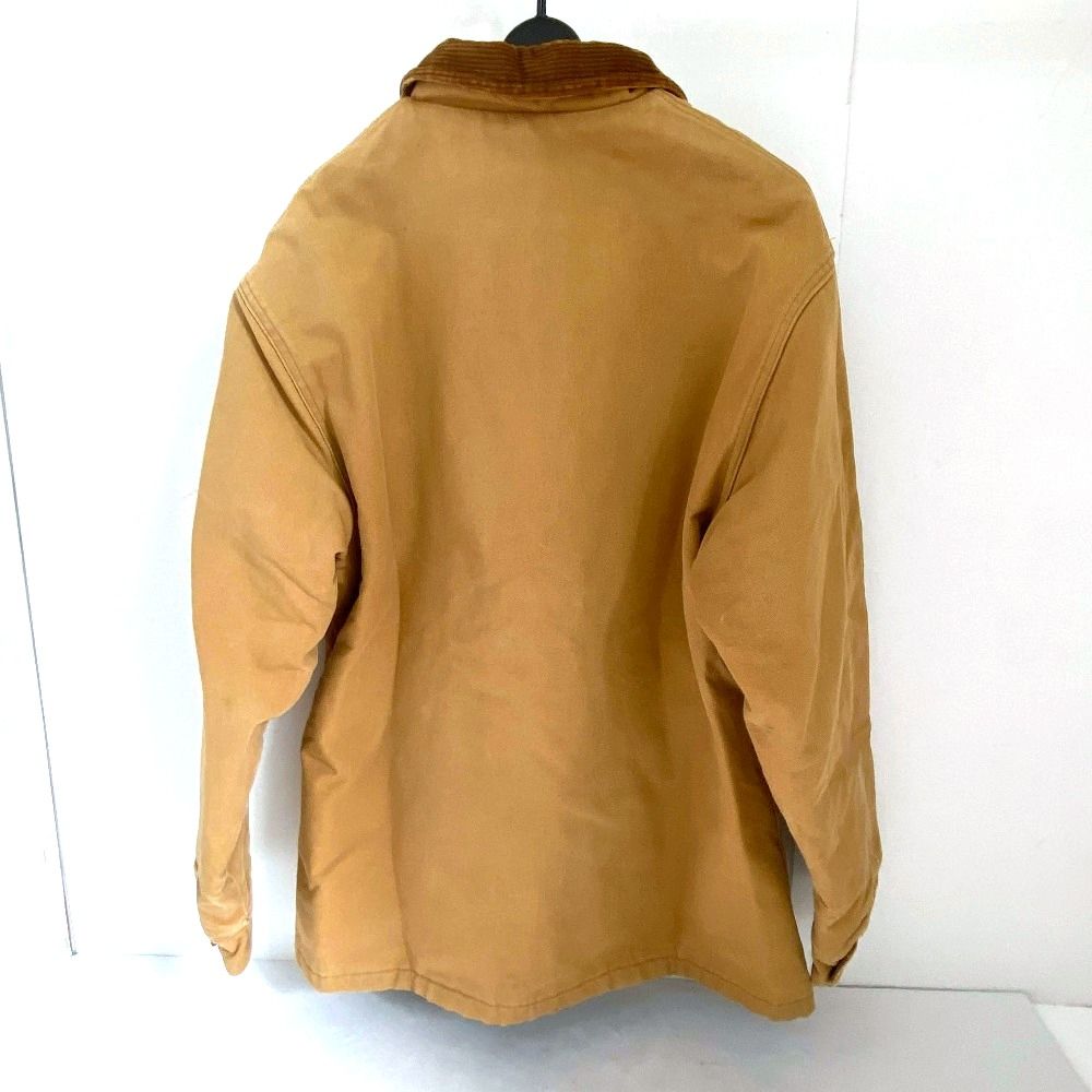 03w22025 Dickies ディッキーズ 70~80 s 白タグ カバーオール ワークジャケット ベージュ メンズ ストリート アウター