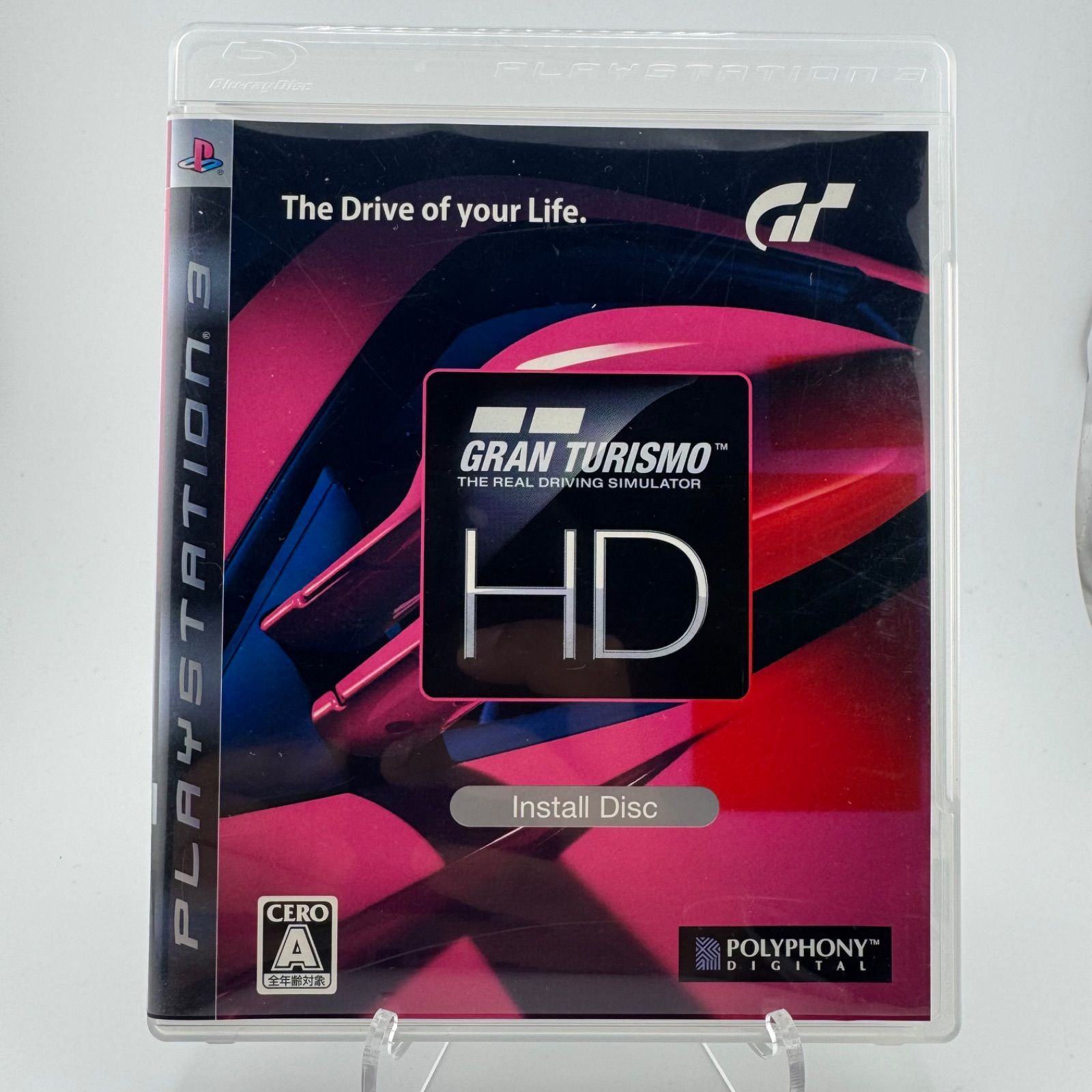 PS3 グランツーリスモ HDコンセプト インストールディスク 読込 済み