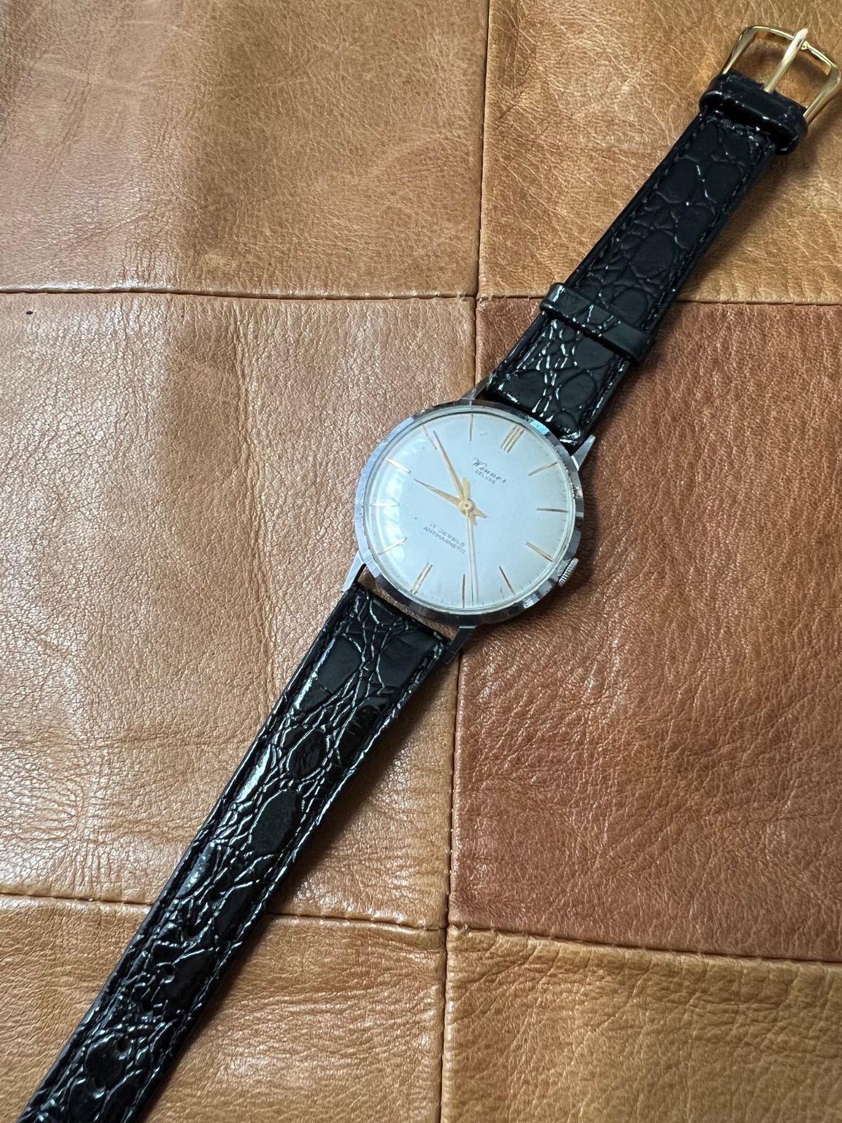 ウィナー WINNER 手巻き アンティーク時計 17石