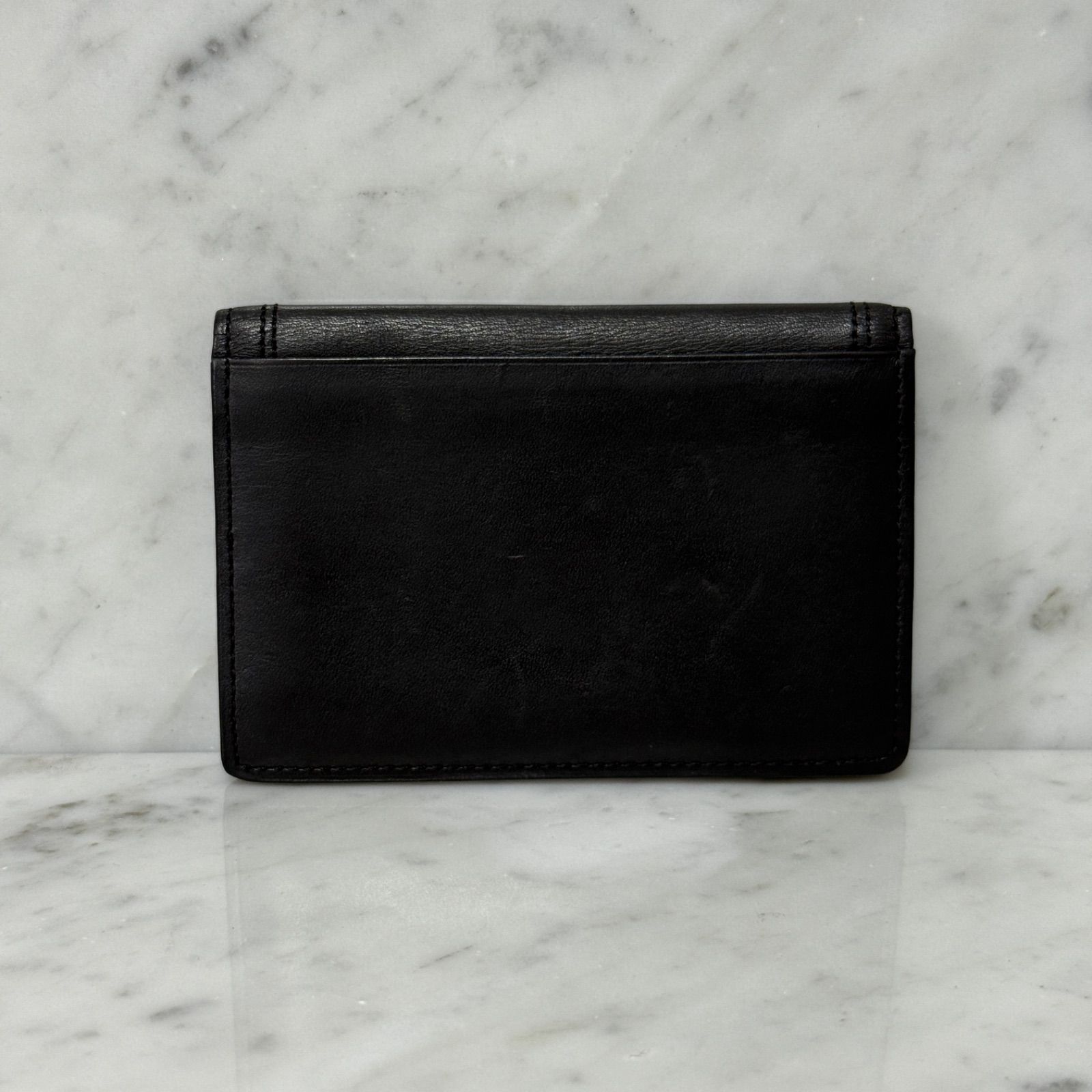 Yves Saint Laurent イヴサンローラン カードケース 二つ折り ブラック