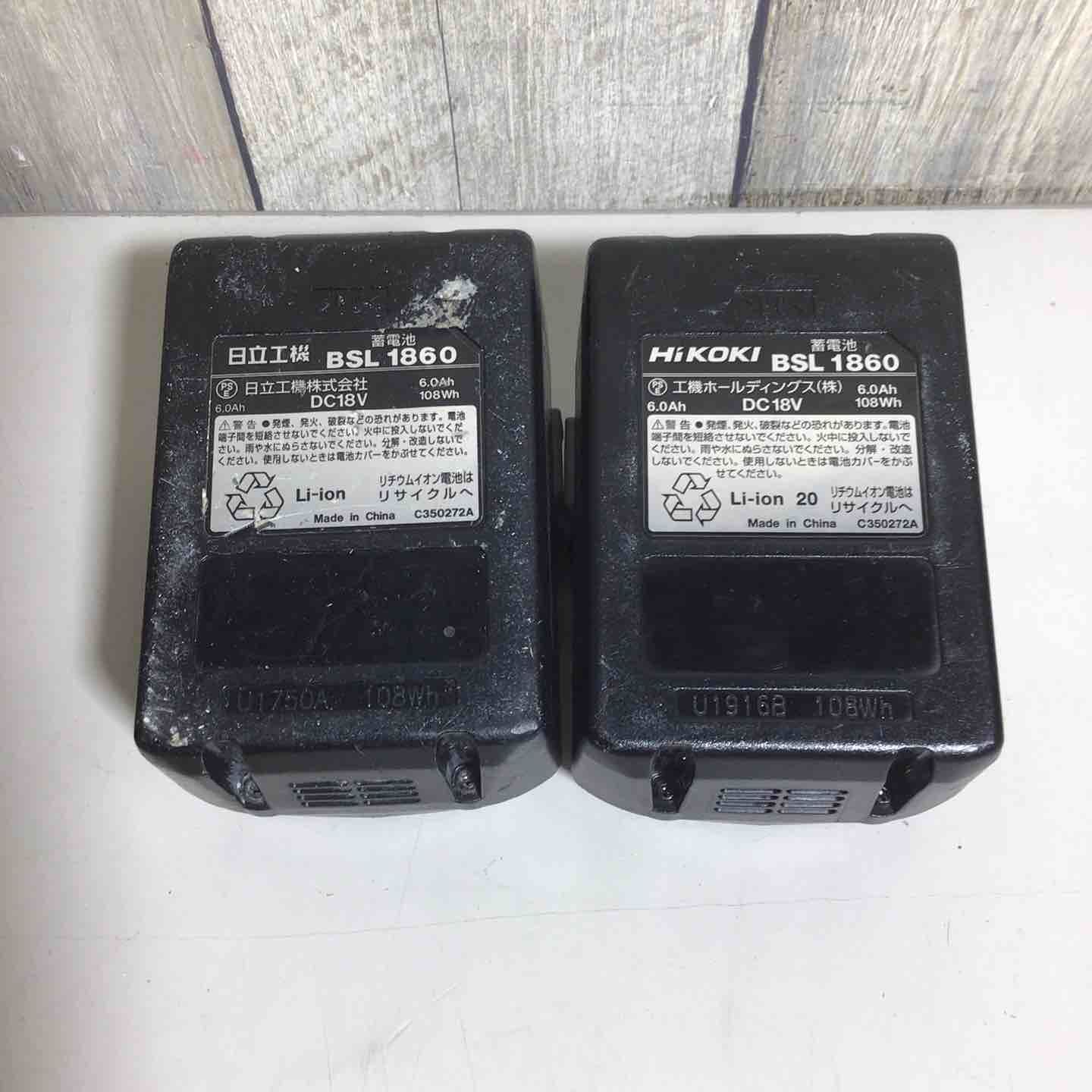  品 ハイコーキ HIKOKI 日立 リチウムイオンバッテリー 18 V 6 0 Ah BSL 1860 バッテリー その他 電動工具 エア工具