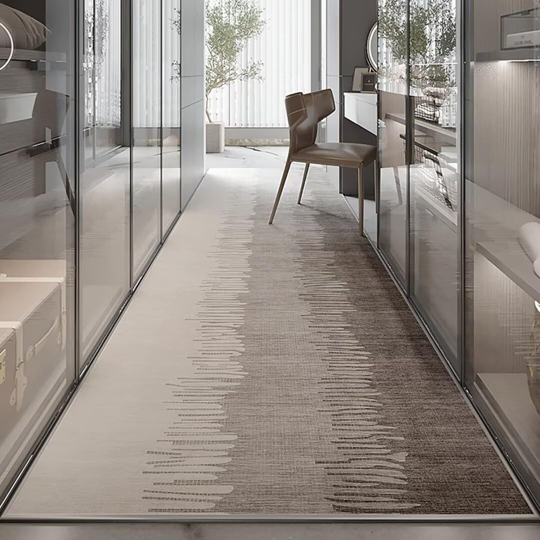 廊下敷き 廊下マット 幅80cm ロングカーペット 滑り止めマット 廊下敷き 床保護 カーペット 騒音対策 スレない 素足 水で洗え 抗菌 掃除機対応 厚さ5mm