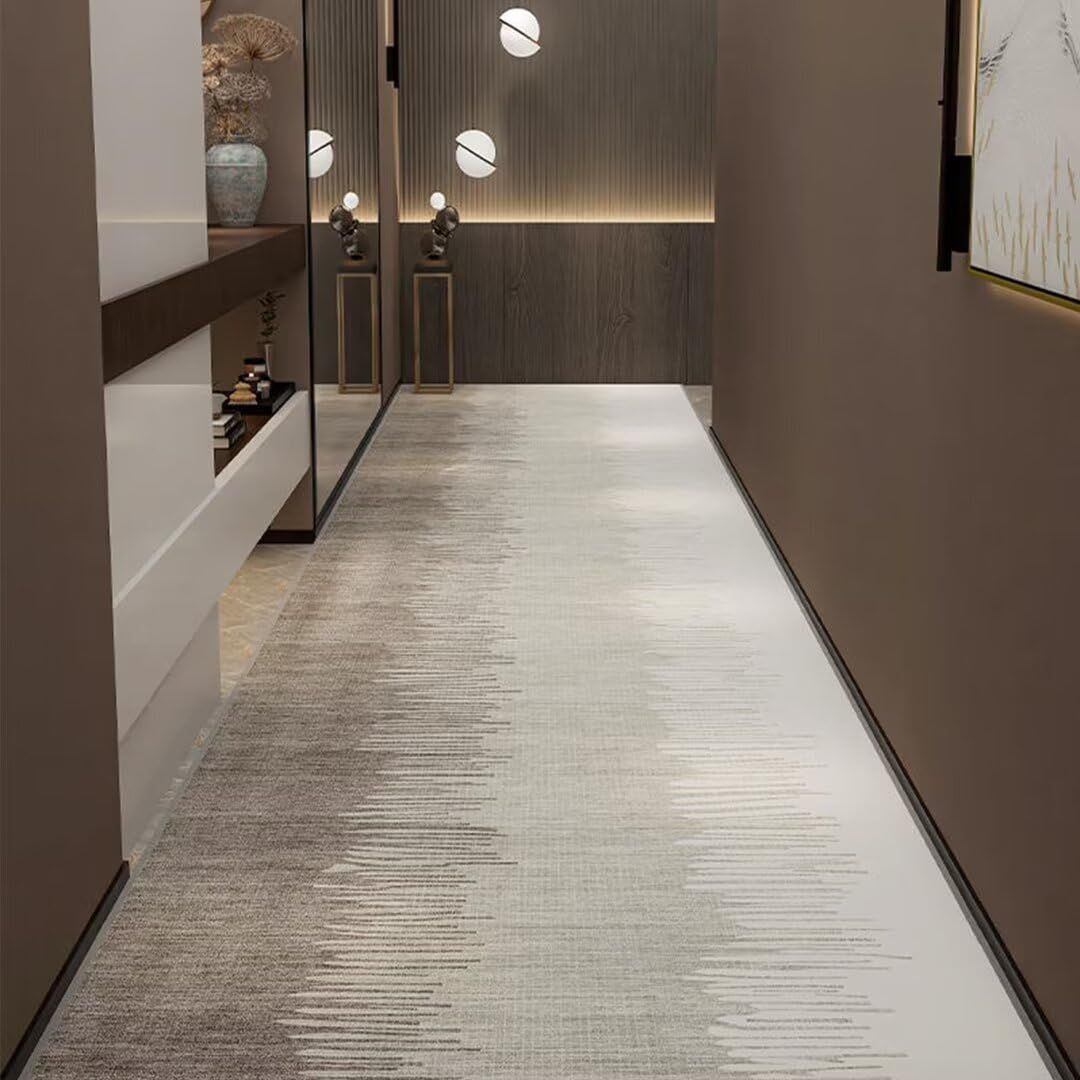 廊下敷き 廊下マット 幅80cm ロングカーペット 滑り止めマット 廊下敷き 床保護 カーペット 騒音対策 スレない 素足 水で洗え 抗菌 掃除機対応 厚さ5mm