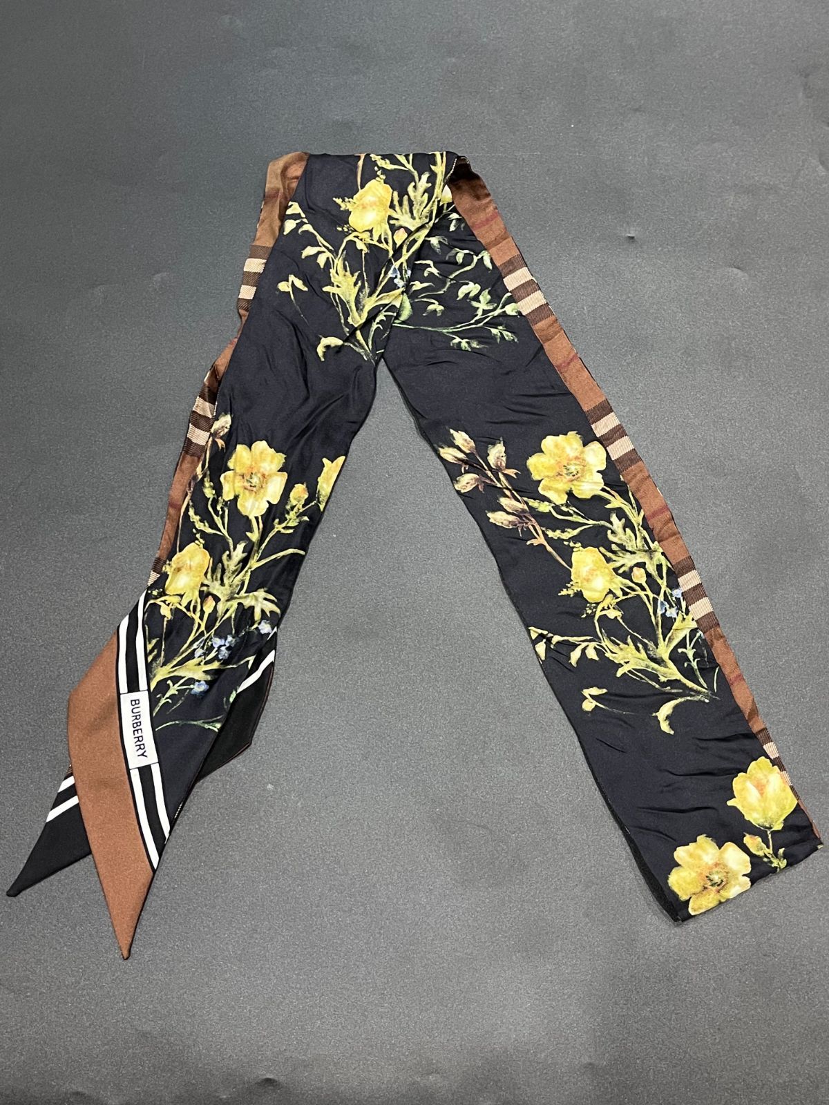 バーバリー スカーフ ストール ツイリー チェック柄