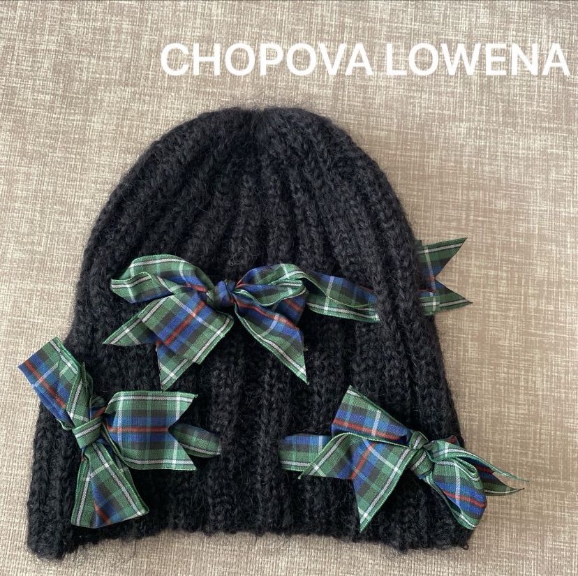 CHOPOVA LOWENA リボン ビーニー