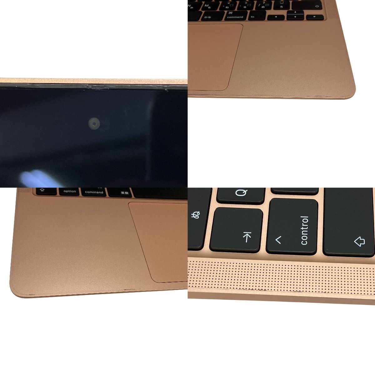 Apple MacBook Air 13.3型 2020 ノート PC i 3-1000 NG 4 1.1 GHz 8 GB SSD 256 101回 Monterey